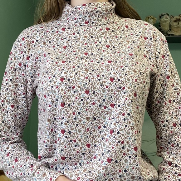 Autumn floral turtleneck - Picture 2 of 6